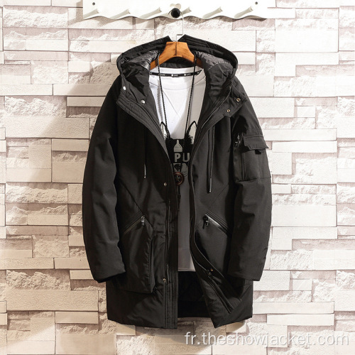 Fashion OEM Custom Mens Parka Jacket Coton Manteau